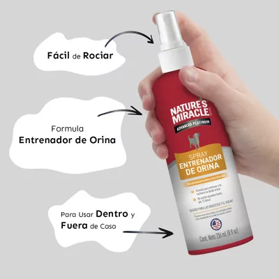 Nature's Miracle Advanced Platinum Entrenador de Orina 236ml