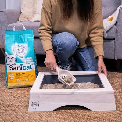 Sanicat Clumping Arena Sanitaria Aglomerante para gatos 12KG