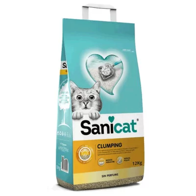 Sanicat Clumping Arena Sanitaria Aglomerante para gatos 12KG