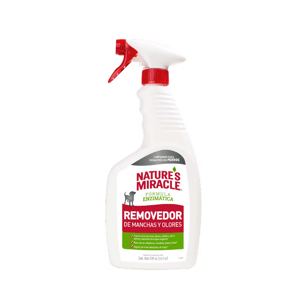 Nature's Miracle Removedor de Manchas y Olores Perros 709 ml Nature's Miracle - 1