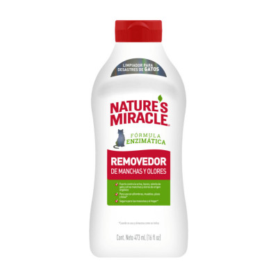 Nature's Miracle Removedor de Manchas y Olores Gatos 473 ml Nature's Miracle - 1