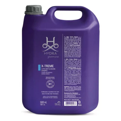 HYDRA Xtreme Shampoo 5lt Champú Limpieza Profunda Perro gato