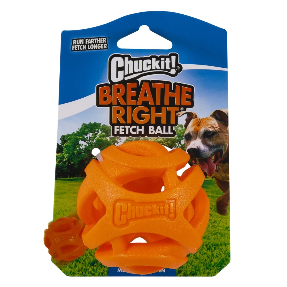 Chuckit! Juguete Breathe Right Fetch Ball Medium 1-Pack Chuckit - 1