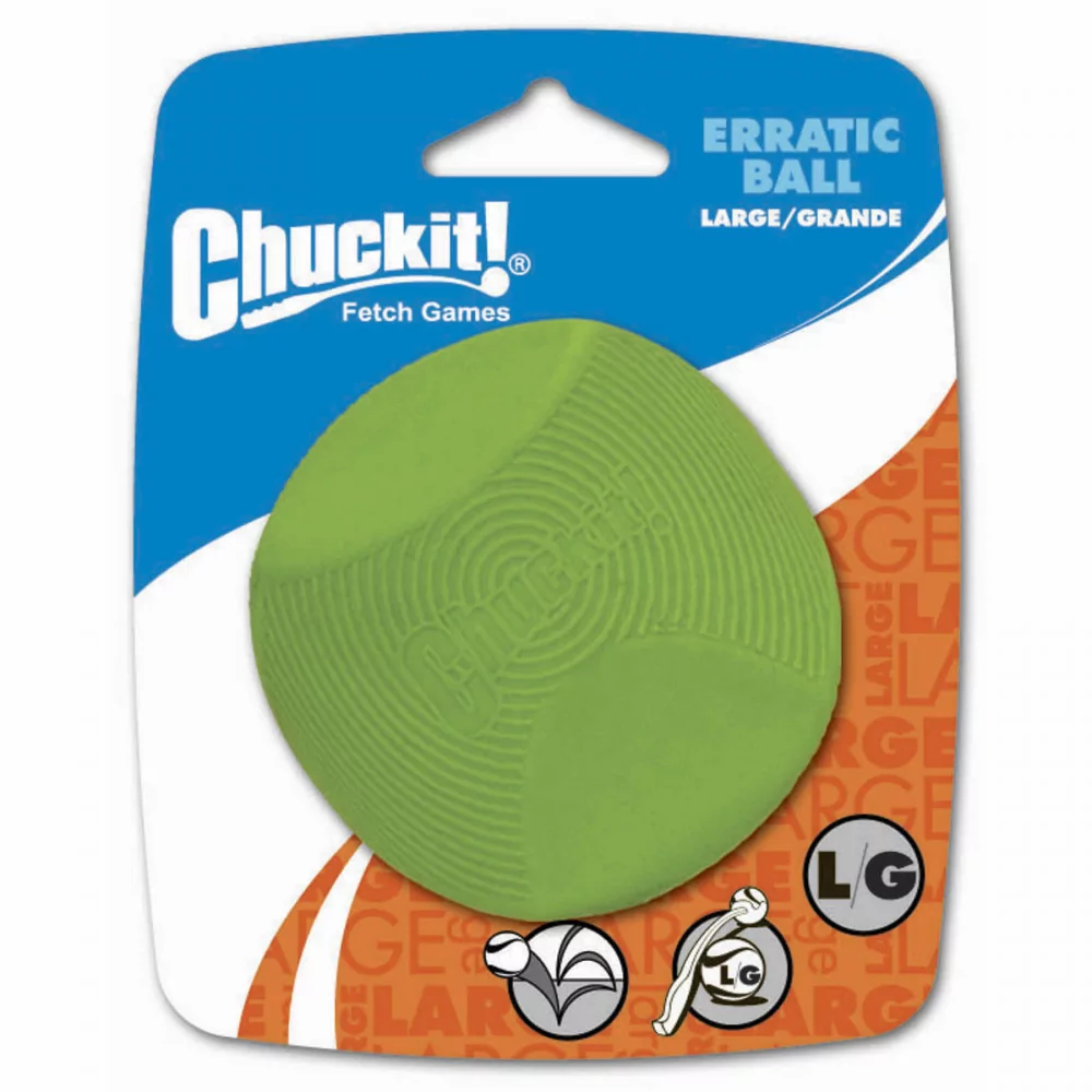 Chuckit! Juguete Erratic Ball 1-Pack Large Chuckit - 1