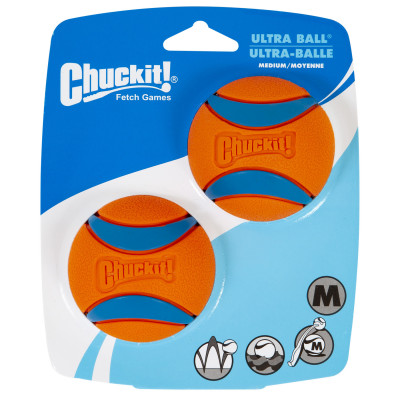 Chuckit! Juguete Ultra Ball 2-Pack Medium Chuckit - 1