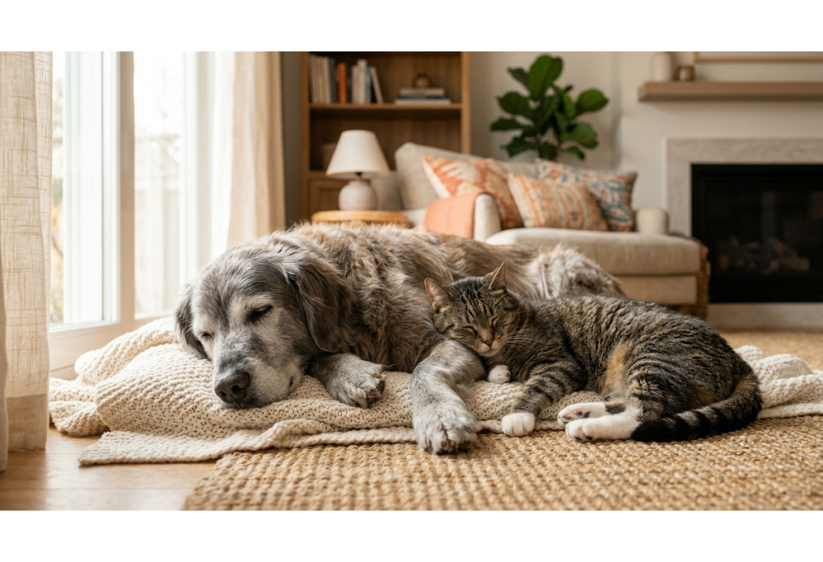 Alimento para perros y gatos senior: qué darles y cuándo cambiar